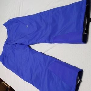 Women's size 14-16 Spyder Ski Pants Bright Indigo BLUE